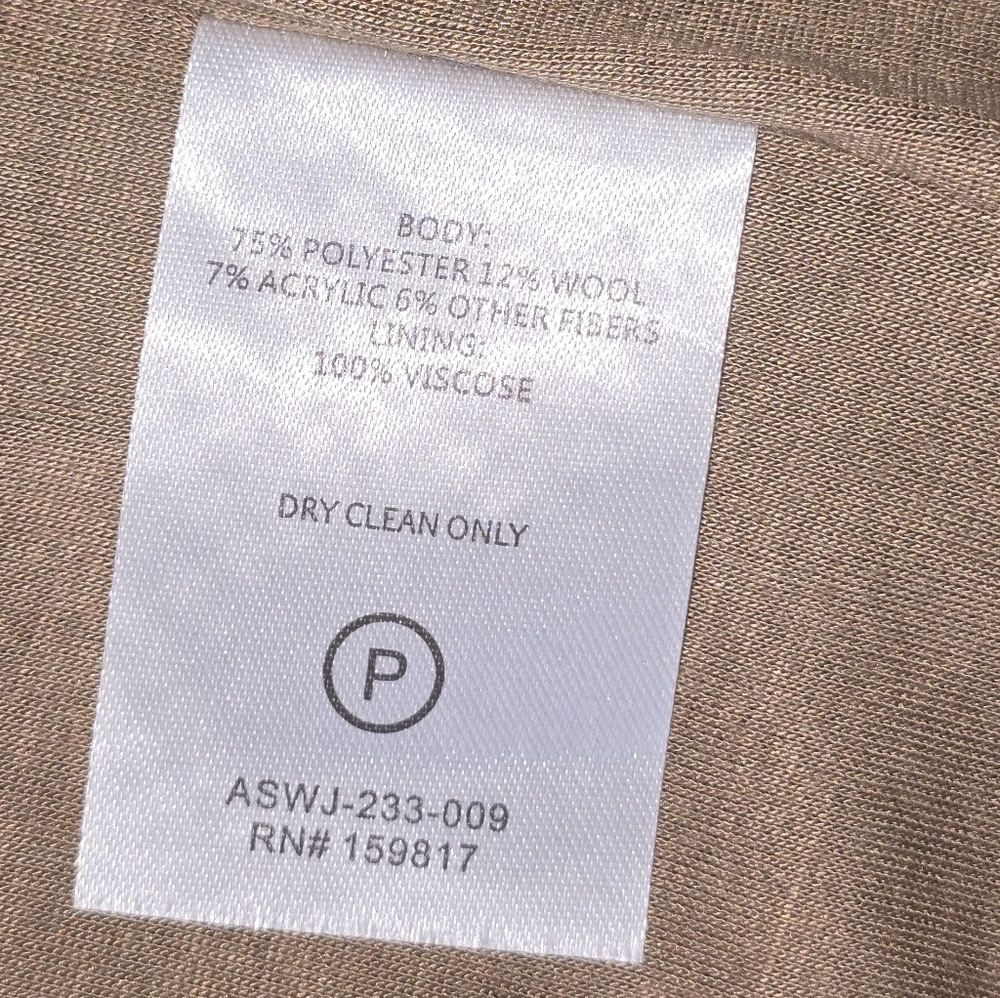 Altar'd State Plaid Teddy Jacket Size M Neutral Tones - Picture 6 of 8